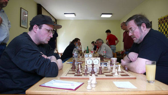 Brett 1: Werner Kulla - Jrgen Fuhs